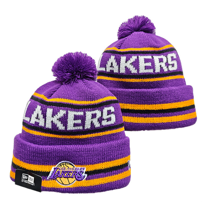 Los Angeles Lakers 2025 Knit Hats 003